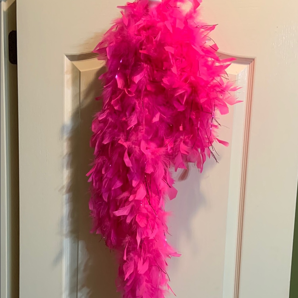 Hot Pink Feather Boa